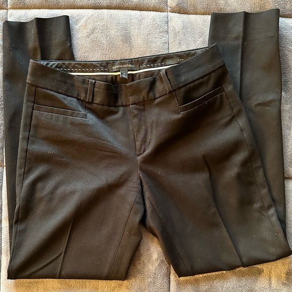 Banana Republic Sloan pants, black, 0 - Picture 2 of 9